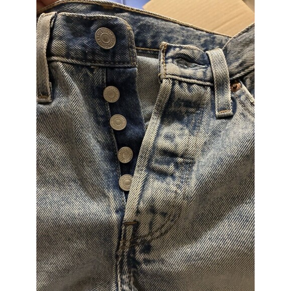 Levi's® Premium 501° HIGH RISE WOMEN'S DENIM SHORTS NWT Size 26 - Picture 11 of 11